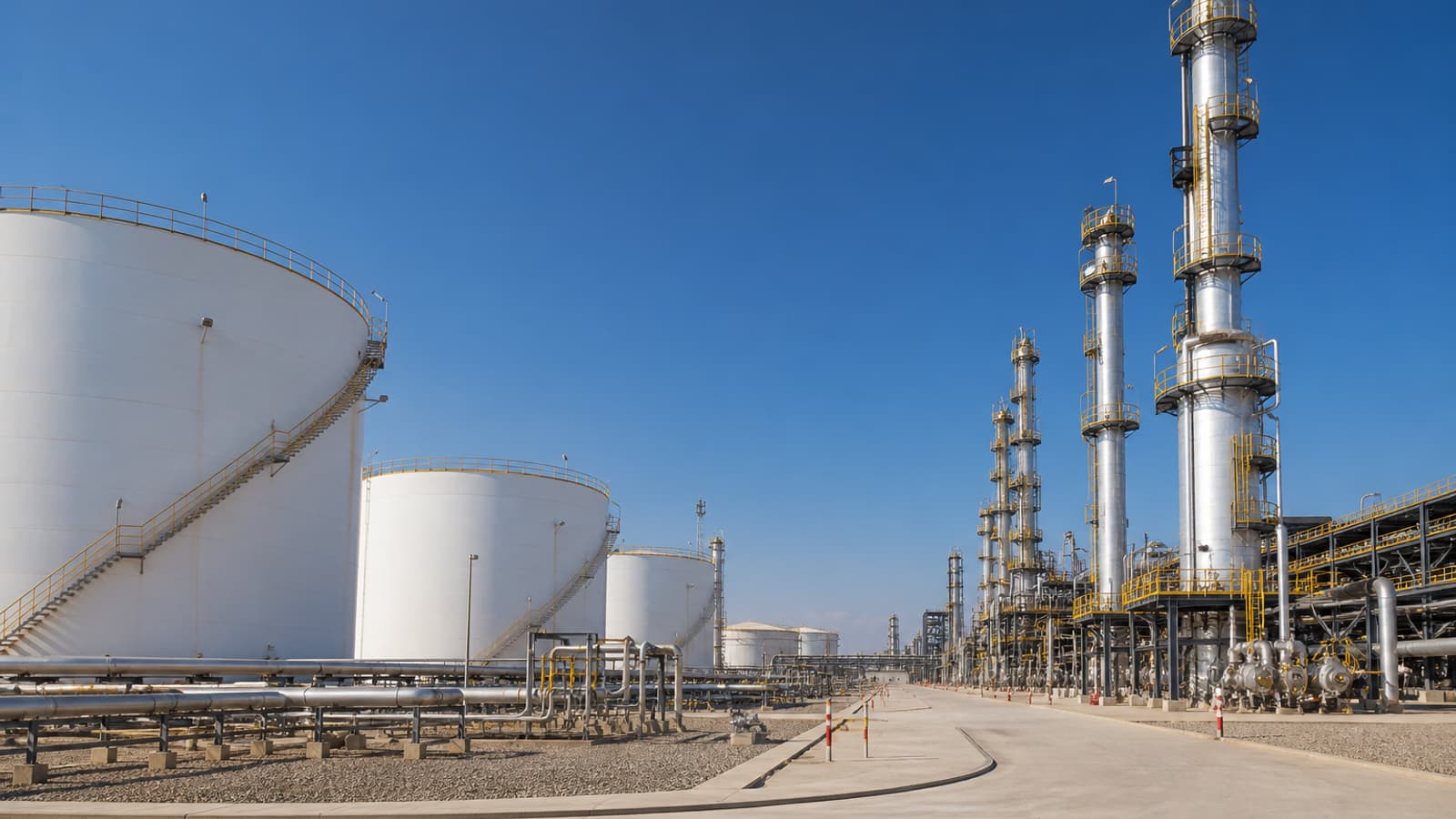 Oil and gas processing facility
